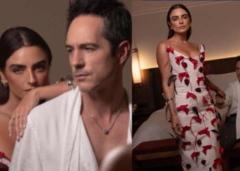 Aislinn Derbez y Mauricio Ochmann sorprenden con fotos juntos por nueva película