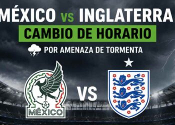 Ajustan horario del México vs Inglaterra por condiciones meteorológicas: ¿A qué hora será el partido?