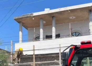 albañil caída Río Bravo
