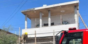 albañil caída Río Bravo