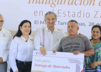Américo Villarreal transformación en El Mante