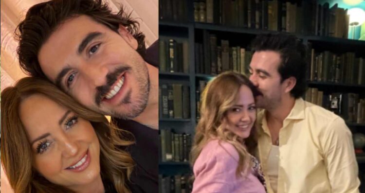 Andrea Legarreta celebra a Luis Carlos Origel con romántico mensaje de cumpleaños