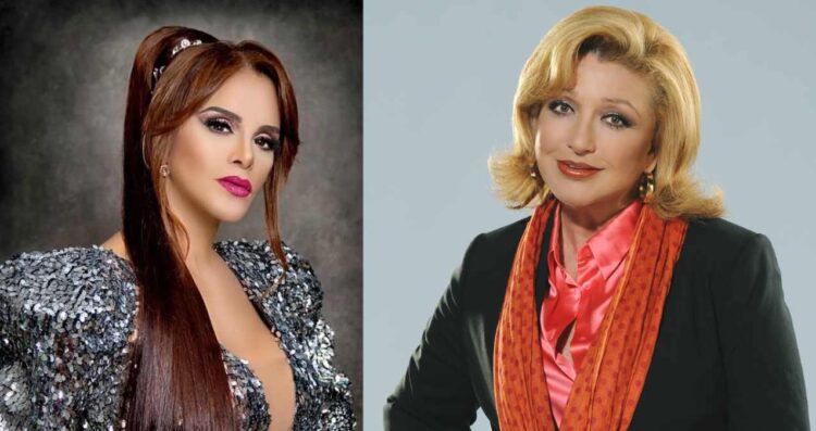 Angélica María reacciona a la demanda de Lucía Méndez