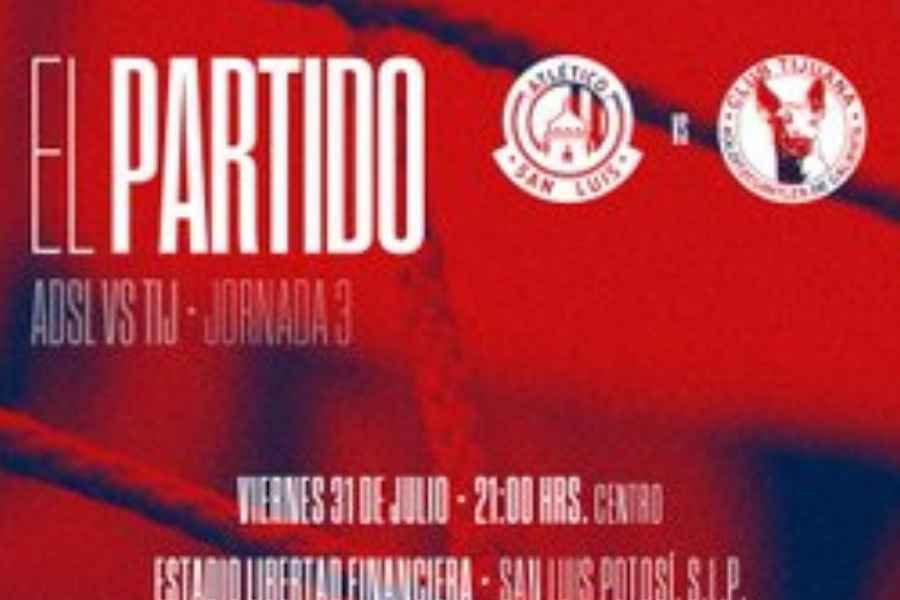 Atlético San Luis Xolos en la J3