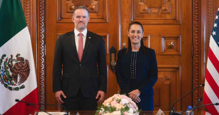 Jamieson Greer Claudia Sheinbaumcomercial de EU