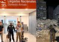 Binomios caninos del Grupo Jaguares regresan a Nuevo León tras labores de búsqueda y rescate en Venezuela