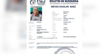 Buscan a Nieves Aguilar Báez en Victoria