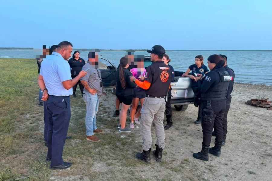 Buscan a hombre desaparecido mientras nadaba en la presa El Cuchillo, Nuevo León