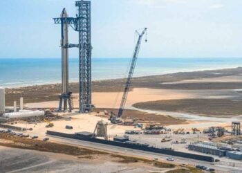 Buscan posibles restos del cohete Starship en Playa Bagdad de Matamoros, Tamaulipas