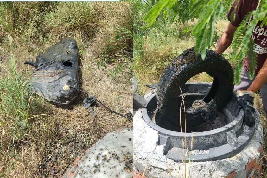 COMAPA retira basura que obstruía el drenaje en Nuevo Laredo, Tamaulipas