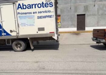 camión choque estacionada El Mante