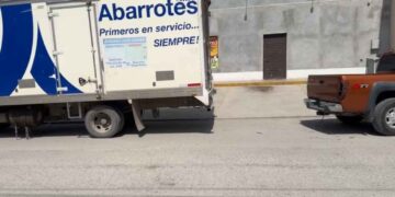 camión choque estacionada El Mante
