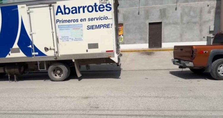 camión choque estacionada El Mante