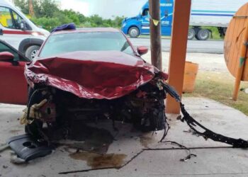 Choque en la Victoria a Matamoros