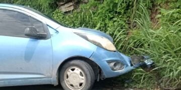 Choque frontal en Nuevo Morelos