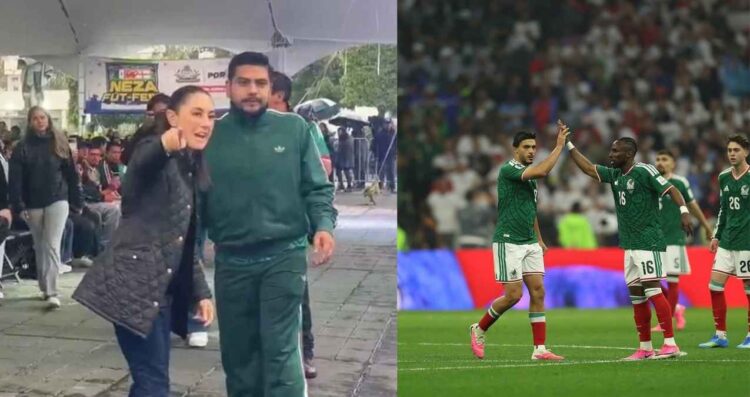 Sheinbaum futbolistas Selección Mexicana