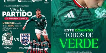 Colocarán pantalla para ver EN VIVO el partido México vs Inglaterra en Ciudad Victoria, Tamaulipas: ¿Dónde y a partir de qué hora?