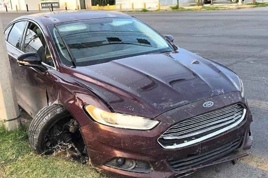 Conductor distraído en Nuevo Laredo (1)
