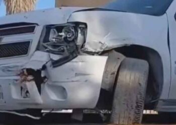 accidente pierna mutilada Río Bravo