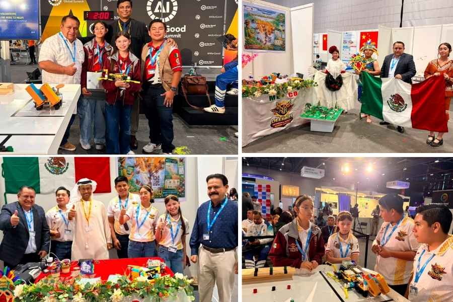 Conquistan estudiantes tamaulipecos el quinto lugar mundial en torneo internacional de robótica e inteligencia artificial
