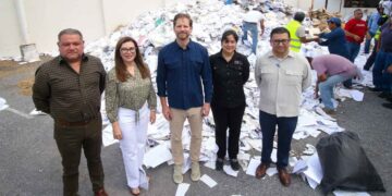 Convertirá Gobierno de Tamaulipas residuos de papel en apoyo para la educación