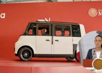Crece interés por el auto eléctrico Olinia en México: Claudia Sheinbaum