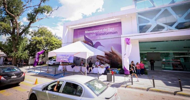 DIF Tamaulipas abre centro de acopio para apoyar a familias afectadas por los sismos en Venezuela