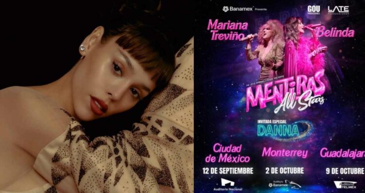 Danna se une a Mentiras All Stars junto a Belinda y Mariana Treviño