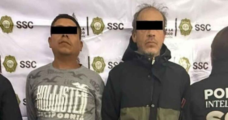 Detienen a dos hombres con droga y solventes en la Ciudad de México