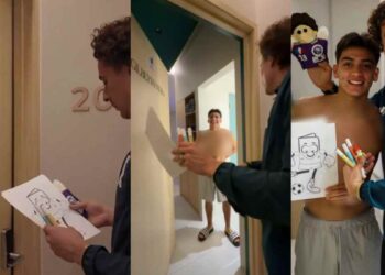 “Don Memo” Ochoa recrea meme viral y visita a Gilberto Mora para que haga su 'tarea'
