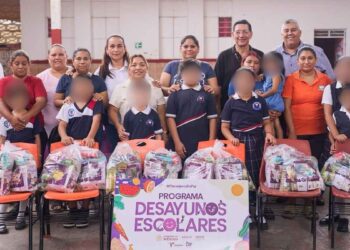 Entrega DIF Tamaulipas dotaciones para que estudiantes continúen con sus desayunos escolares en vacaciones