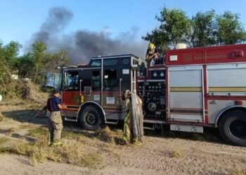 Exhortan a evitar quema de basura por riesgo de incendios en Matamoros, Tamaulipas