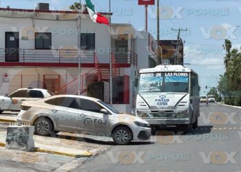 Fallece adulto mayor a bordo de un transporte público en Reynosa, Tamaulipas