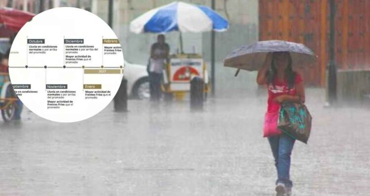 Fenómeno de El Niño provocará más lluvias este 2026, informa Conagua: ¿En qué meses impactará?