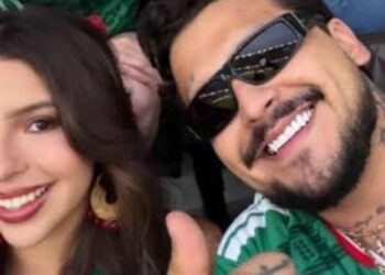 Filtran video de Ángela Aguilar mientras Nodal cantaba a sus fans