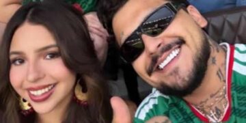 Filtran video de Ángela Aguilar mientras Nodal cantaba a sus fans