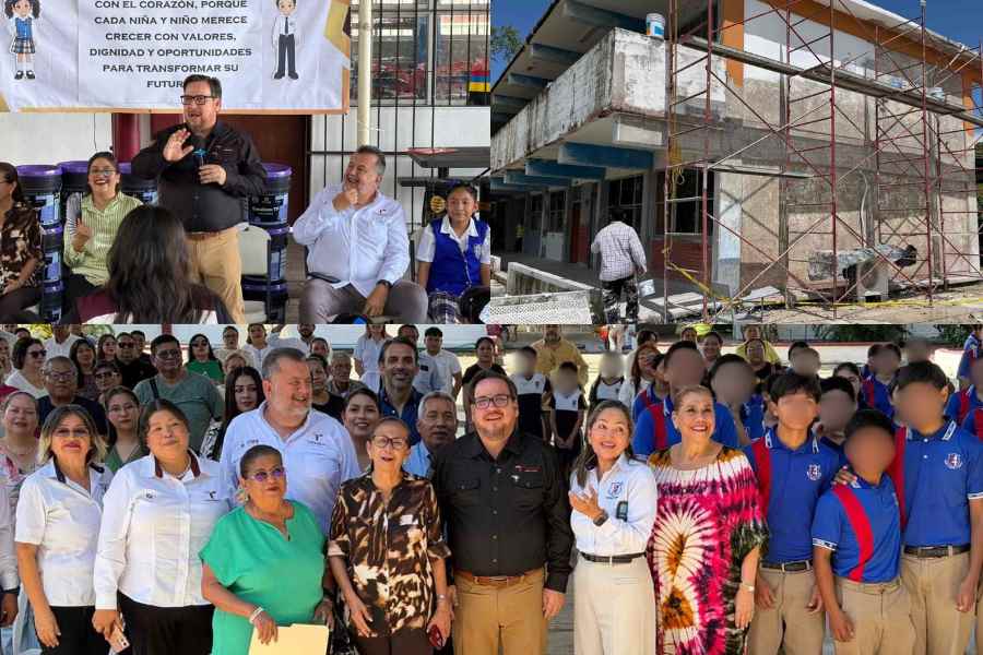 Fortalecen SET e ITIFE infraestructura educativa en escuelas de Tampico, Tamaulipas