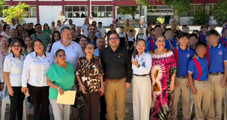 Fortalecen SET e ITIFE infraestructura educativa en escuelas de Tampico, Tamaulipas