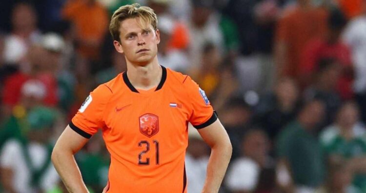 Frenkie de Jong se perdería el inicio de LaLiga con Barcelona por lesión