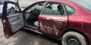 Fuerte choque daños en Matamoros