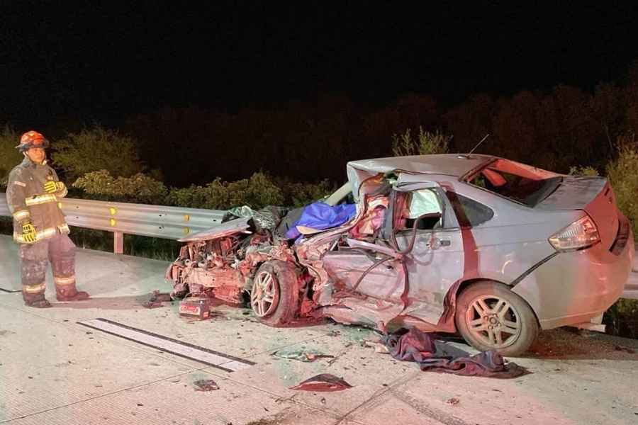 Fuerte choque deja un hombre sin vida y múltiples lesionados en Cadereyta, Nuevo León