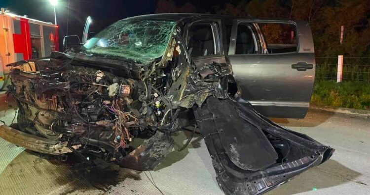 Fuerte choque deja un hombre sin vida y múltiples lesionados en Cadereyta, Nuevo León