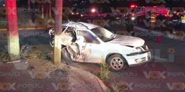 Fuerte choque deja una mujer embarazada sin vida en la carretera Victoria-Monterrey en Tamaulipas