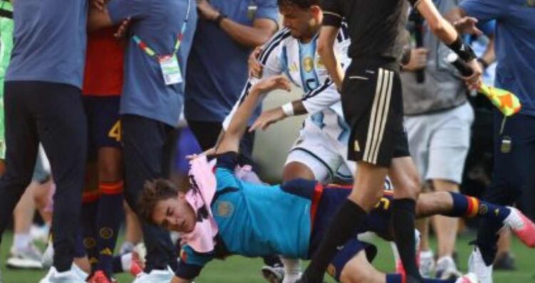 Gavi pide a FIFA no suspender a Argentina tras altercado en la Final del Mundial 2026