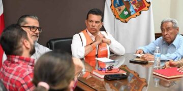 Gobierno municipal refuerza limpieza y rehabilitación de calles en Ciudad Victoria, Tamaulipas