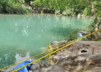 Hombre Río Ramos en Montemorelos