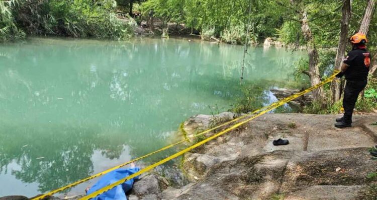 Hombre Río Ramos en Montemorelos