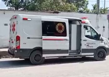 Hombre hospitalizado barda El Mante