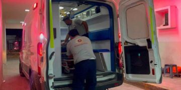 Hombre hospitalizado en El Mante