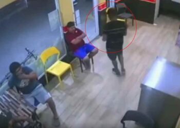 Hombre pizzería en El Carmen
